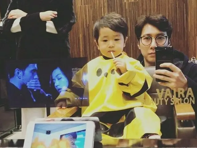 元「SECHSKIES」コ・ジヨン、息子スンジェくんと一緒に美容院に行きました♪