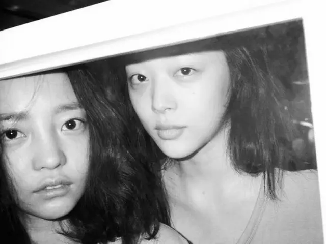 元「KARA」ク・ハラ＆元「f(x)」ソルリ、すっぴんで特別な友情を見せる♪