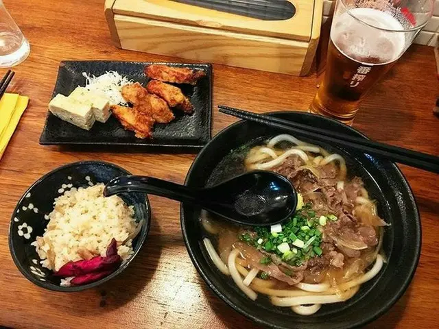 GDがパリを訪問すると必ず訪れるという行きつけのうどん屋さん。
