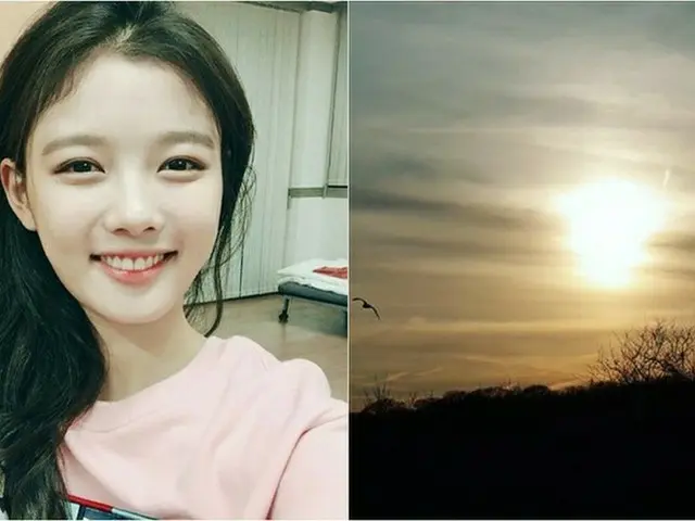 女優キム・ユジョン、久しぶりのセルカとともに新年のあいさつを伝える♪