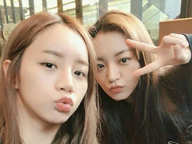 「Girl's Day」ヘリ、旧正月の連休を迎え、美人の妹とカフェデート♪