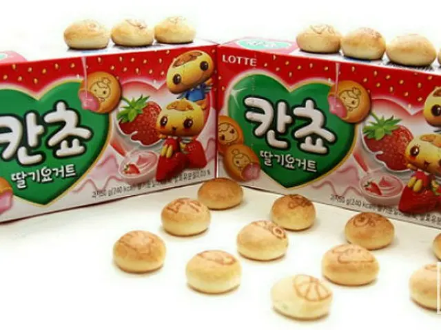 【韓国お菓子】韓国ロッテの「カンチョ」からイチゴヨーグルト味が新登場～！一度食べるととまらない？