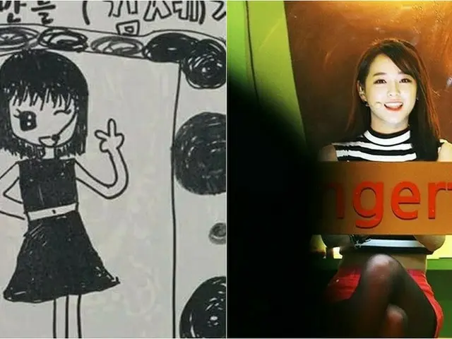 「gugudan」キム・セジョンが過去に描いた絵の通りに夢を叶える!?