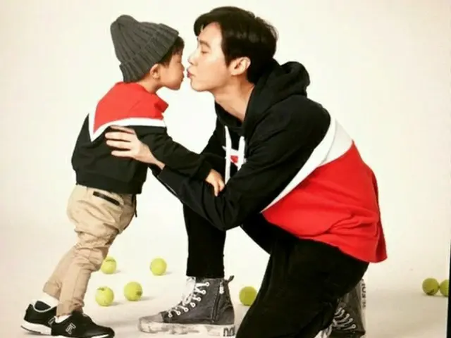 元「SECHSKIES」コ・ジヨン、息子スンジェくんとラブリーな記念写真を撮る♪