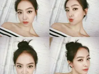 「f(x)」ビクトリア、セクシー＆ハツラツな魅力満点のセルカを公開。