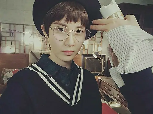 「少女時代」ソヒョン・・・　こんな姿は初めて？！破格的な男装姿を披露。