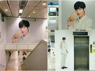 俳優イ・ミンホで埋め尽くされるタイの地下鉄駅が話題！