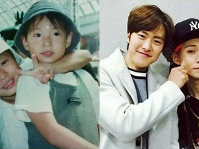 韓国芸能界を代表する仲良し兄弟！コンミョン＆「NCT」ドヨンの幼い頃が可愛い！