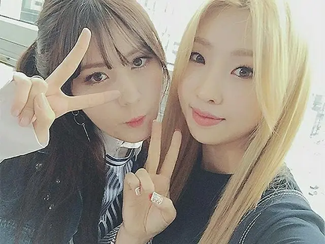 元「2NE1」コン・ミンジ＆元「I.O.I」チョン・ソミは仲良し！“ミンソメ”を応援してね♪