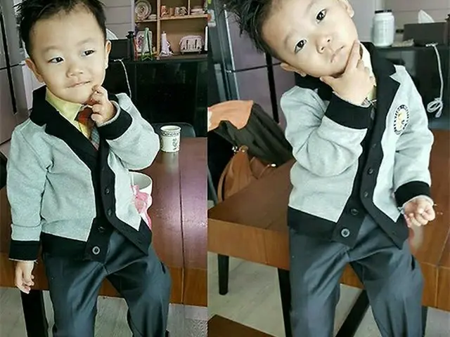 お兄ちゃんファッションを見せたテバギ♪ポーズも決まってるー!!