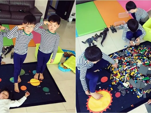 「スーパーマン」の人気者が再会♪国民的三つ子ちゃんとサランちゃんの近況をSHIHOが伝える！