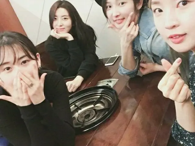 解散した「4Minute」、メンバー4人が再会を果たす！～ヒョナは？～