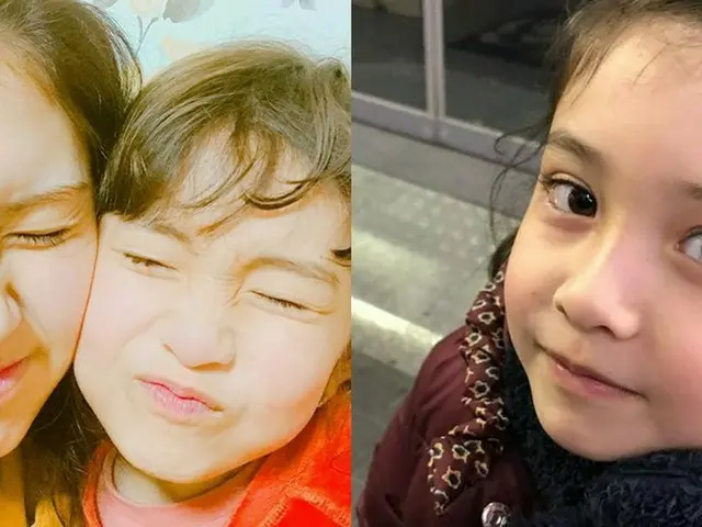 「兄弟・姉妹の日」を記念して妹エブリンちゃんの写真を公開したチョン・ソミ♡