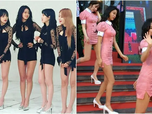 「AOA」を間近で見るとこんな感じ!?ファンの人々の“ジッチク写真”が話題！