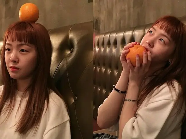 「Girl's Day」ミナ、前髪ぱっつんのシースルーバングにイメチェン!?