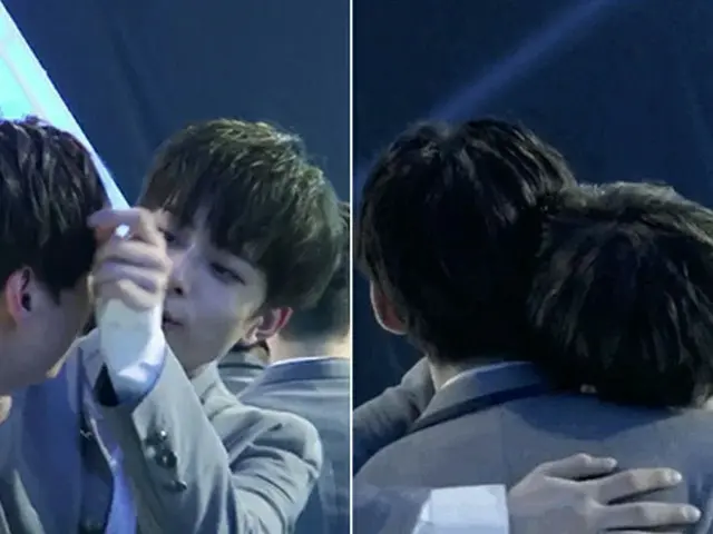 「PRODUCE101」シーズン2、脱落したユ・ソンホが見せた人間力に涙！大好きなファン・ミンヒョンをサポート。