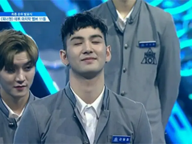 「PRODUCE101」シーズン2、惜しくもデビューを逃したカン・ドンホがSNSで感謝を伝える。