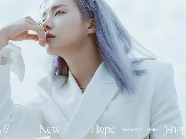 「BTS（防弾少年団）」J-HOPE、“'All New Hope”のポートフォリオを公開…パープルの長髪にシースルーの衣装で視線強奪.
