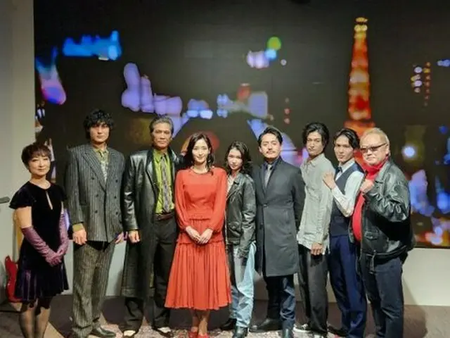 蘭乃はなを主役に迎えた秋山純監督最新作「TOKYO RED 鉛丹」製作発表会
