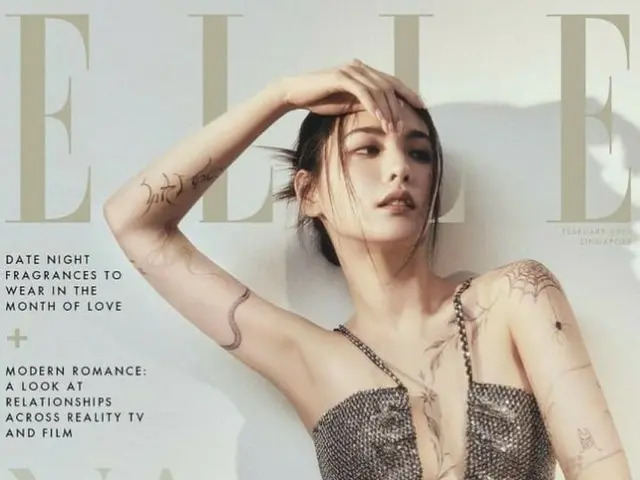 「AFTERSCHOOL」出身ナナ、胸のタトゥーにも視線集中…魅惑的なスタイル