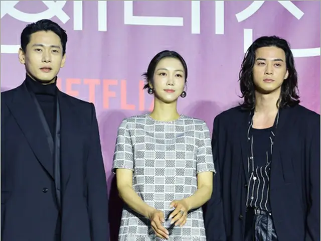 【フォト】キム・オクビン＆ユ・テオ＆キム・ジフン、新Netflixシリーズ「その恋、断固お断りします」の制作発表会に参加…大人のラブコメに期待