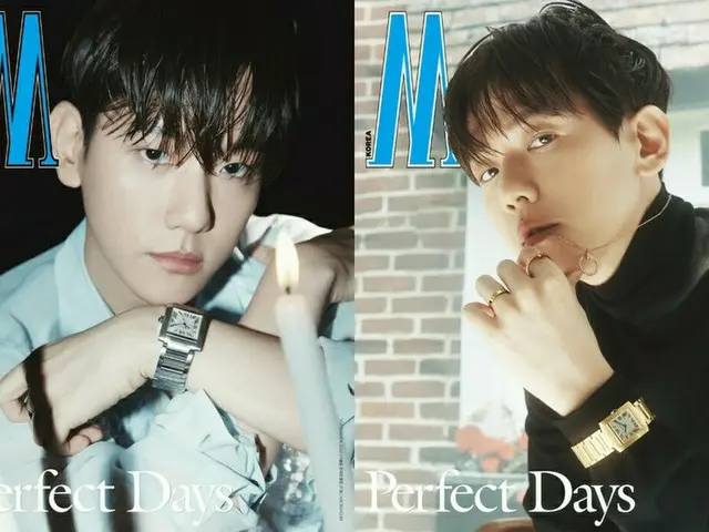 帰ってきた「EXO」ベクヒョンの変わらない魅力…「W KOREA Vol.3 MAN」カバー＆グラビア公開