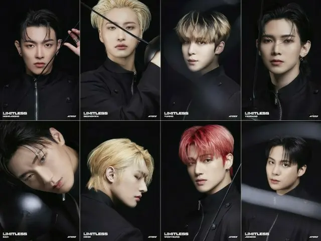 「ATEEZ」、日本2ndシングル「Limitless」の個人コンセプトフォトを公開…フェンシング選手に扮した8人のメンバー