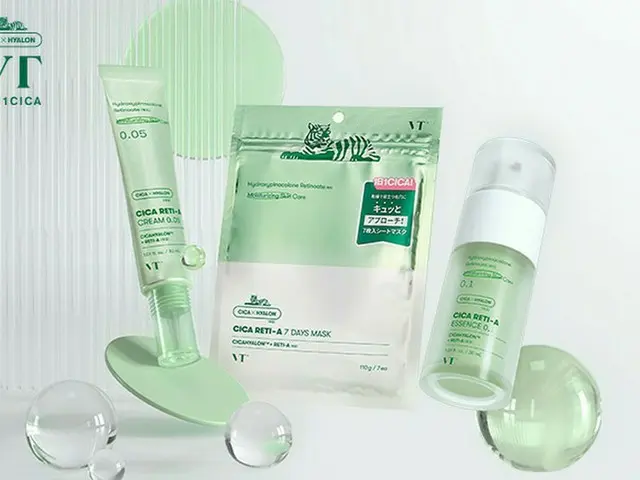 VT CICAに話題のレチノールを配合した「CICA RETI-A LINE（シカレチAライン）」新登場！ 敏感肌にも優しい毛穴ケアラインとして3月4日（土）より発売開始。