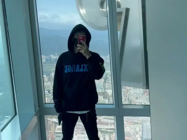 キム・ジェジュン、高層タワーでのミラクルな風景公開…台湾を満喫（動画あり）