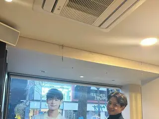 「SHINee」ミンホ、自身がイメキャラ務めるGODIVAのショップで“happy white day”