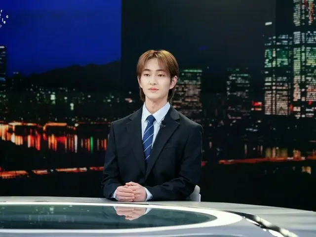「SHINee」オンユ、「MBCアイドルデスク」のビハインドカット公開…アンカー＆気象キャスター＆記者あなたの好みはどのオンユ？