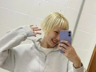 歌手ヒョナ、金髪ショートに変身…春を迎えて心境変化？！