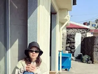 女優コン・ヒョジン、夫♥ケビン・オーが撮ってくれたの？済州島ですっぴん自慢