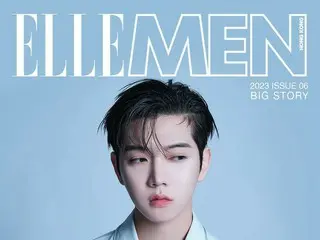 「NU’EST」出身レン、香港ファッションマガジン「ELLE MEN」のカバーを装飾