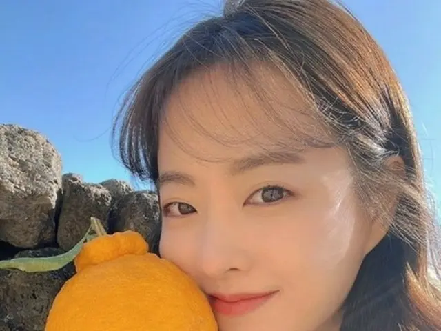 女優パク・ボヨン、 顔の大きさに驚き！…ハンラボンと変わらないサイズ感
