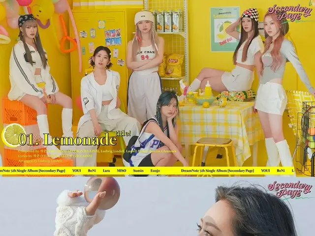韓国ガールズグループDreamNote ニューシングル全曲のハイライトメドレー映像公開！