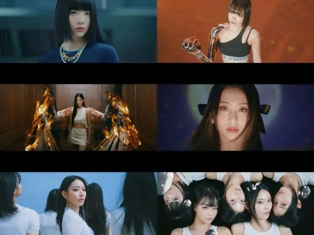 LE SSERAFIM、圧倒的な映像美「UNFORGIVEN」アルバムトレーラーを公開