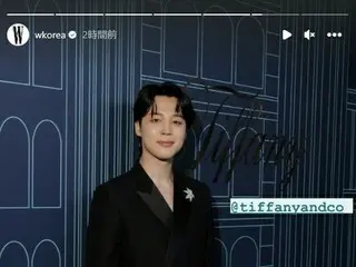 リアルタイム「tiffany & co」イベント会場、JIMIN（BTS）