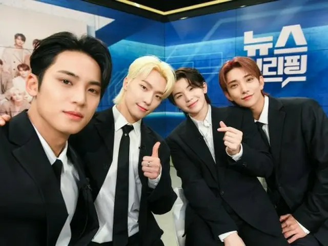 「SEVENTEEN」ジョシュア＆ウジ＆ミンギュ＆ディノ、ボーイズグループ初SBS「ニュースブリーフィング」に出演