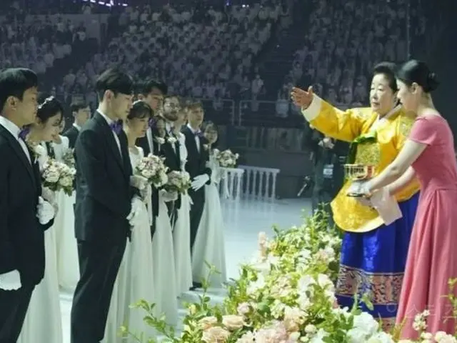 8000組の合同結婚式が加平で開催