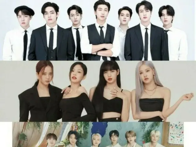”2022年 K-POP アイドル ワールドツアー 収入順位”