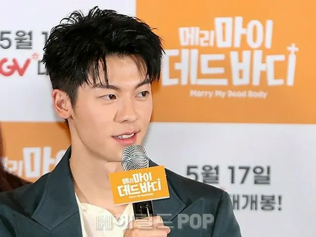 【フォト】台湾俳優グレッグ・ハン（許光漢）、映画「Marry My Dead Body（英題）」マスコミ試写会および記者懇談会に参加…3度目の韓国訪問