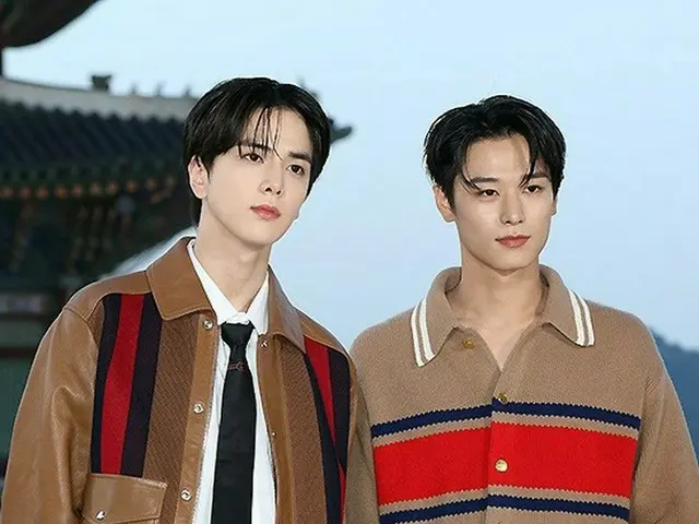 【フォト】「THE BOYZ」ジュヨン＆ヨンフン、グッチのクルーズショーに出席…素敵なツーショット