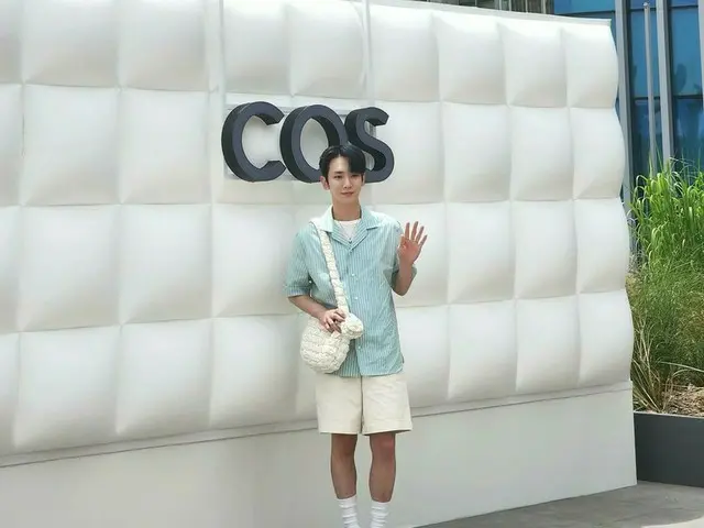 「SHINee」KEY（キー）、COSキルティングバッグのポップアップストアオープンイベントに参加