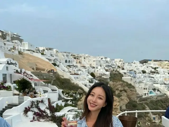 女優ハン・イェスル、久しぶりにグリスから近況報告…恋人と旅行中？