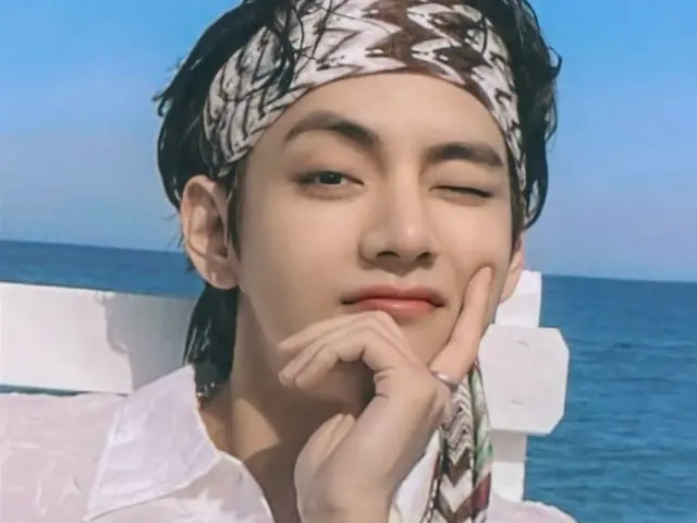 「BTS（防弾少年団）」V、“夏の休暇を一緒に過ごしたいスター”で1位に！