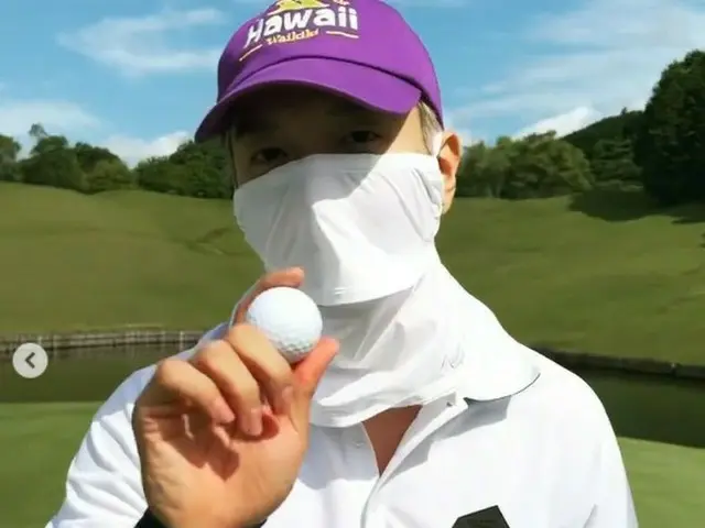「CNBLUE」ジョン・ヨンファ、目しか見えなくてもかっこいい！…”前日に突然予約して行った日本でのゴルフ”（動画あり）