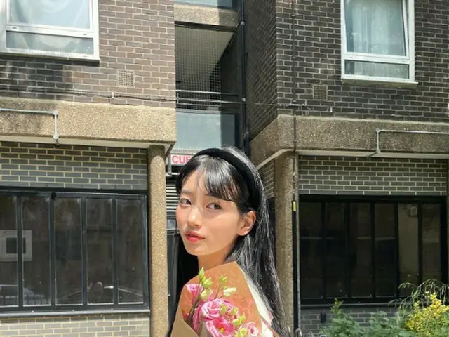 女優スジ（元missA）、ロンドンでも輝く美貌…真の女神様登場