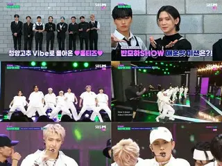 「ATEEZ」、「THE SHOW」で「BOUNCY（K-POP CHILLI PEPPERS）」が2週連続1位…“ATINYありがとう”