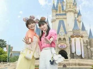 乃木坂46・遠藤さくらと清宮レイが東京ディズニーリゾート(R)の40周年をお祝い！